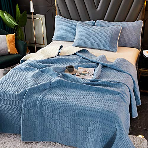 Facai Latex Honeycomb Matratze Decke Bodenmatte Bettbezug Kuscheldecken Für Erwachsene Weihnachtsüberwürfe Und Decken,G-150X200cm