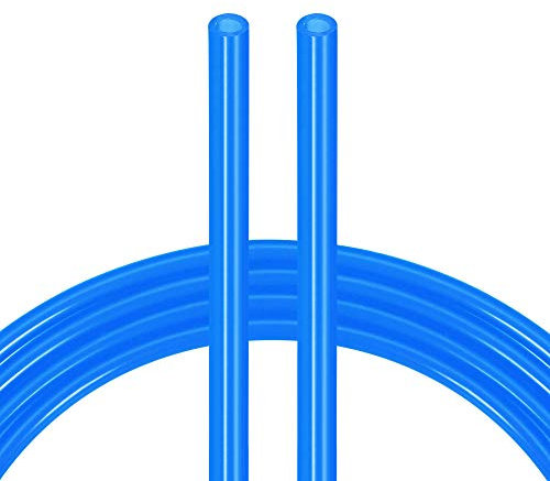 sourcing map Pneumatic Tubing, Air Compressor Tube Hose PU Air Line Hose 2.5mm ID x 4mm OD x 8m/26.2Ft Blue