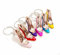 6pcs Sac à talons hauts porte-clés personnalité tendance porte-clés pour petite amie sac pendentif