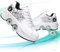 Pinkskattings@ Damen Und Mädchen Rollschuhe Skateboard Schuhe Kinderschuhe Mit Rollen Skate Shoes Rollen Schuhe Sportschuhe Laufschuhe Sneakers Mit Rollen Kinder (Weiß