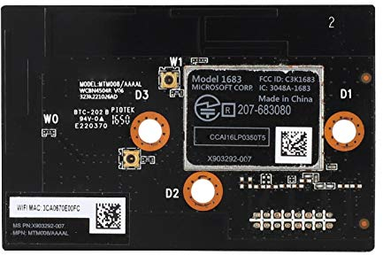Goshyda Netzwerkkarte, Wireless WiFi Antennenmodul Board Netzwerkkarte mit Professional Chip, für One S