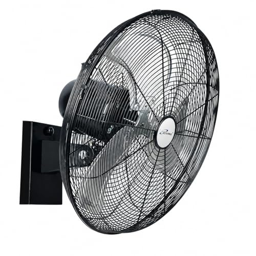 iLiving Ventilador de pared oscilante de alta velocidad para exteriores de 20 pulgadas con motor resistente a la intemperie de 4750 CFM, ajuste de velocidad variable para taller, garaje, patios