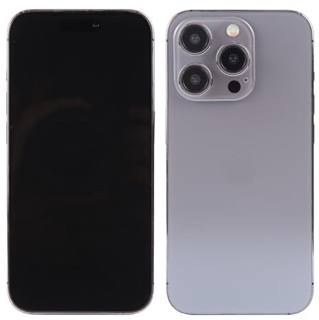 Ragetorc Nicht funktionierende Handy-Attrappe Display Modell Pretend Phone Spielzeug für iPhone 15, 15 Pro, 15 Pro Max (iPhone 15 Pro, Natürliches Titan)