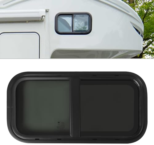Fenêtre coulissante pour camping-car, fenêtre latérale de caravane, fenêtre latérale, fenêtre basculante, fenêtre basculante, fenêtre basculante, fenêtre de caravane, fenêtre push-out 60 x 30 cm
