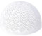 nllkii Muslimischer Hut, türkische Kufi-Mützen für Männer, Islamische Gebetsmützen, Ramadan Eid Geschenke, aus Polyester und Baumwolle, weich und langlebig, Weiß, One size