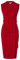 GRACE KARIN Ladies Wrap Red Dress Sleeveless Office Professinal Work Dress for Evening Party Cocktail Formal Occasion Red 12