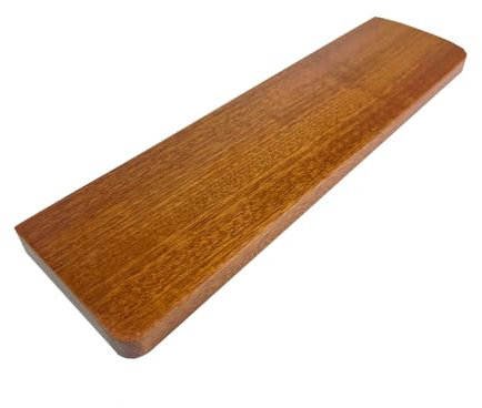 Wooden Wrist Rest, Ergonomic Palm Rest for Mechanical Gaming Keyboard, 12.25 Inches/31cm, Compact, Thick (Shabili)
