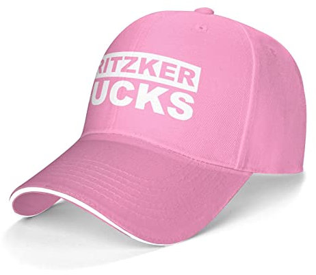 ATOurDealss Pritzker Sucks Baseballkappe, klassisch, verstellbar, rose, One size