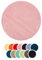 liebling Badteppich, 100% Polyester - Mikrofaser, Serie Santos, Ø 110 cm,1500 g/m², 30 Grad waschbar, Farbe: Altrosa