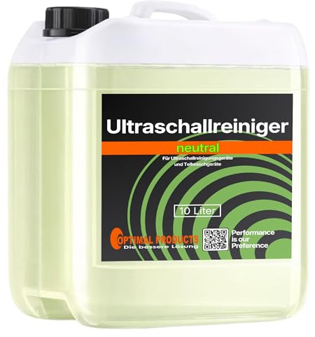 Ultraschallreiniger einer für alles | Konzentrat | NEUTRAL | 10 Liter Kanister