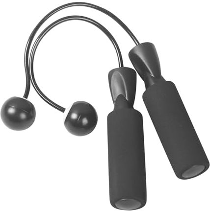 Corda per saltare senza fili – Corda per saltare in alluminio regolabile professionale | Senza fili con metro regolabile con contachilometri digitale, allenamento cardio e velocità per Erwach