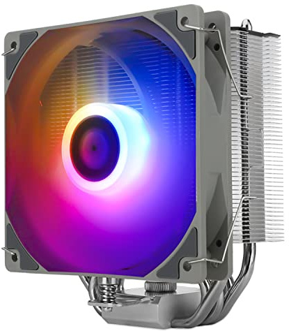 TR-Thermalright Assassin King 120 SE ARGB CPU Kühler-5 Heatpipes, 1550U/min, leiser 120mm ARGB Lüfter, für AMD AM4 AM5,Intel LGA1851/1700/115x/1200,148mm High PC Kühler