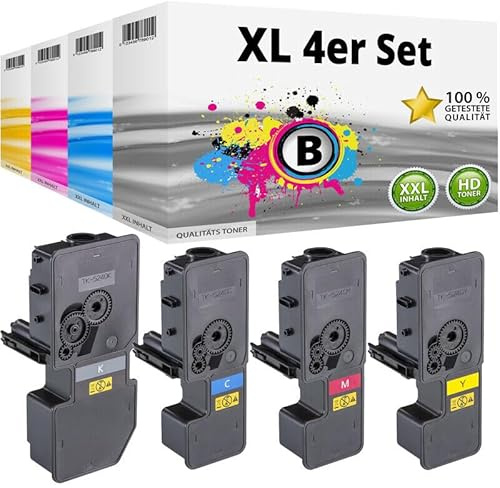 4X XXL Toner TK-5240 für Kyocera Ecosys M5526cdn M5526cdw P5026cdn P5026cdw