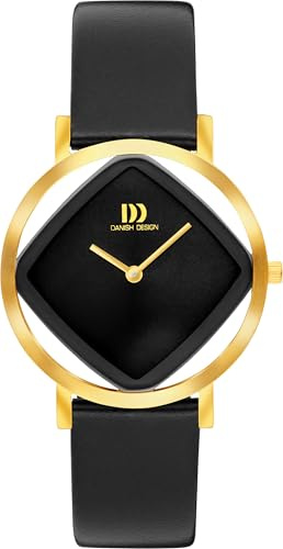 Danish Design Damenuhr Stahl IPG IV15Q1300 Pico Square Gold