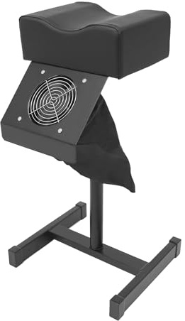 Coniaio Chaise de pédicure avec aspiration, hauteur réglable et mobile – Tabouret professionnel avec repose-pieds pour salon, spa et salon de manucure
