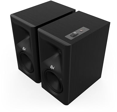 Klipsch The Fives II Dolby Atmos 5.25 Powered Speakers, Black (Pair)