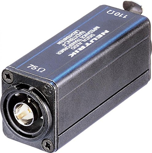 Neutrik naditbnc-f BNC XLR 3-Pin schwarz-Kabel-Schnittstelle und Netzteil