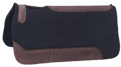 Performer's 1st Choice Felt/Neoprene Western Pad - Black - 31 X 32