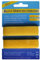 1Stück Klettband Klettverschlussband gelb Länge: 50 cm / Breite: 2,0 cm zum Annähen,ze.0994