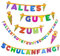 Oblique Unique® ABC-Girlande zur Schuleinführung – Bunte Deko mit Zuckertüten für Schulanfang & Einschulung – Festliche Kinder-Deko für den ersten Schultag