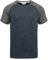 Solid SDBastian Herren T-Shirt Kurzarm Shirt mit Rundhals-Ausschnitt Baumwollmischung Regular fit, Größe:XL, Farbe:Blue Grey Melange (G8991)