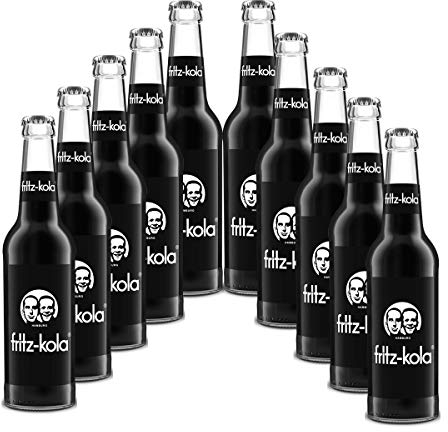 fritz-kola 10 Flaschen je 0,33l incl Mehrweg Pfand