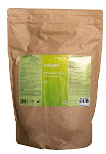 Bokashi pflanzlicher Dünger 1kg, organischer Allround-Langzeitdünger mit EM für den Garten, der Humusaufbau, aktives Bodenleben und vitale Pflanzen fördert (1)