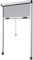 ZANZARIERA VERTICALE RIDUCIBILE 140X170 A RULLO CON FRIZIONE BIANCA MADE IN ITALY