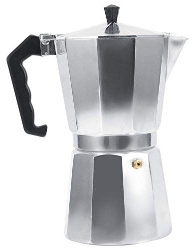 Ototon - Caffettiera italiana, in alluminio, 1/3 tazze, caffè/moka, per cucina, ufficio, espresso (50 ml)