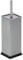 Optimal Products 5L Pedal Bin Slim Lid Soft Close Brush Holder Home Office Waste Paper Dustbin (GREY BRUSH ONLY)