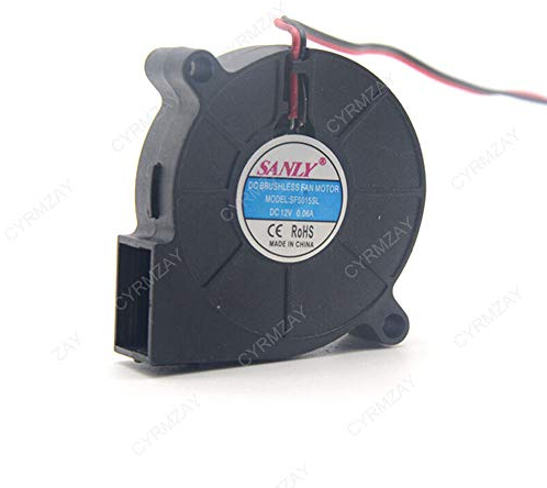 CYRMZAY Ventilator Kompatibel für SANLY SF5015SL SF5015SM Blower Kühlung Ventilator 5015 5CM 50mm DC12V 0.06A 2Pin