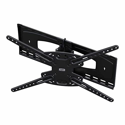 AVF XWL682 Prestige Heavy Duty Tilt and Turn TV Wall Mount for up to 100 inch TVs - Black