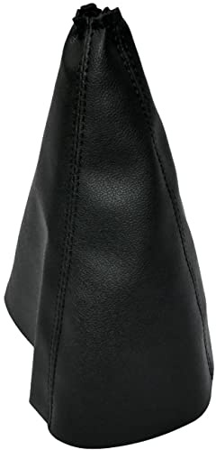 AERZETIX - C57769 - Schalthebel bag - schaltsack - schaltmanschette - kompatibel mit Citroen C5 2001-2008 - farbe von leder : schwarz - aus kunstleder