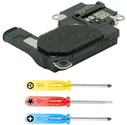 MMOBIEL Haut-Parleur Interne Compatible avec iPhone 13-6.1 inch - 2021 - Ecouteur/Earpiece Speaker Remplacement - INCL. Capteur de proximité et Tournevis