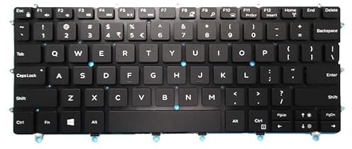 RTDPART Laptop Keyboard For DELL XPS 13 9370 9380 9305 7390 03CM18 3CM18 PK1320C2A00 English US Black With Backlit New