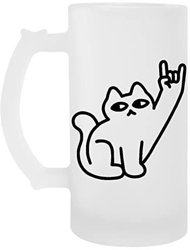 Les Chats Aiment Le Métal Chope À Biere Beer Mug