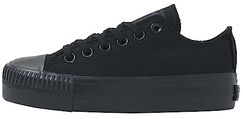 British Knights Damen Kaya Low Sneaker, Schwarz, 39 EU