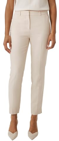 Comma Strukturierte Cigarette-Pants mit Bügelfalten