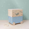 hellomini Personalisierte Spielzeugkiste aus Holz zur Aufbewahrung - Stapelkiste Holz - Spielzeugkiste Kinderzimmer - Personalisiertes Geschenk für Kinder (Wal 2er)