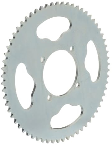 Tbest Motorrad-Kettenblatt T8F 64T, 54 mm, 4 Löcher aus Stahl, hervorragende Härte, Mini-Motorradritzel für Mini-Motorräder mit 47 CC und 49 CC
