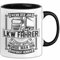 LKW Fahrer Tasse Geschenk Lastkraftwagenfahrer Kaffeetasse Geschenkidee Wenn Der Job Leicht Wäre Würde Man Ihn Disponent Nennen Kaffee-Becher (Schwarz)
