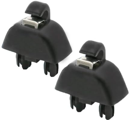 KACEPAR 2 ganci per aletta parasole auto, clip di ricambio per AU&D1 A1 A3 A4 A5 Q3 Q5 B8 S5, parti di riferimento: 4F0857561, 4F0857563, 8U0857562, 6R0857561