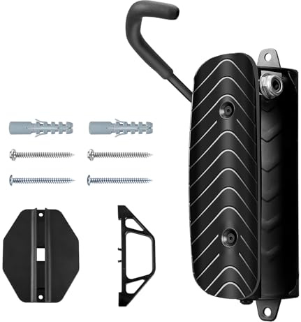 Swivel Bike Wall Mount, Bike Hangers for Garage, Wall Mount Bike Rack, Space Saving Wall Bike Rack, Bicycle Storage Rack for Garage Holder Hanger Hook for Indoor Angle Swivel Design