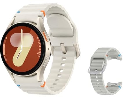 Samsung Galaxy Watch7 Bluetooth + Correa - Smartwatch 40mm, Control de Salud, Seguimiento Deportivo, Beige (Versión Española)
