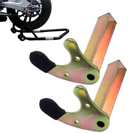 MLqkpwy 2 Cavalletto Moto Anteriore Posteriore, 15cm Cavalletto Posteriore Per Moto Triumph, Cavalletto Per Moto | Adattatore Per Cavalletto Posteriore In Ferro Zincato, Cavalletto Per Bici