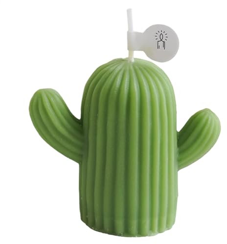 Velas para el hogar, velas perfumadas, velas en forma de cactus, velas de cera de soja natural, velas de cactus hechas a mano para mujeres, velas perfumadas para relajación, aromaterapia y decoración