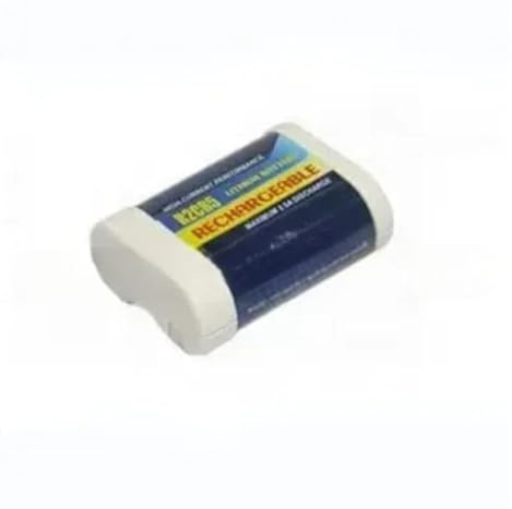 Lithium Battery:Rechargeable Lithium Battery+ Charger,Compatible For Canon,for R2cr5 2CR5 EOS 1 EOS 3 6V Camera Battery(1 white battery)