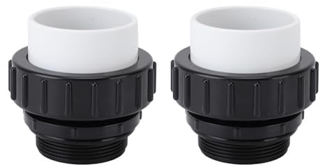 2 pièces Hi Temp Union 21063 200 000 2 pouces MIP X 2 pouces PVC haute température Union raccords de pompe de piscine parfaits pour Intelliflo piscine Spa