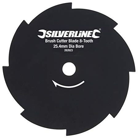 Silverline Tools Toolstream - Desbrozadora para tractor de césped,4 mm de diámetro agujero