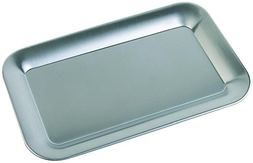 APS 30118 Serviertablett KAFFEEHAUS, 21,5 x 13 cm, Edelstahl, matt poliert, Rand eingerollt